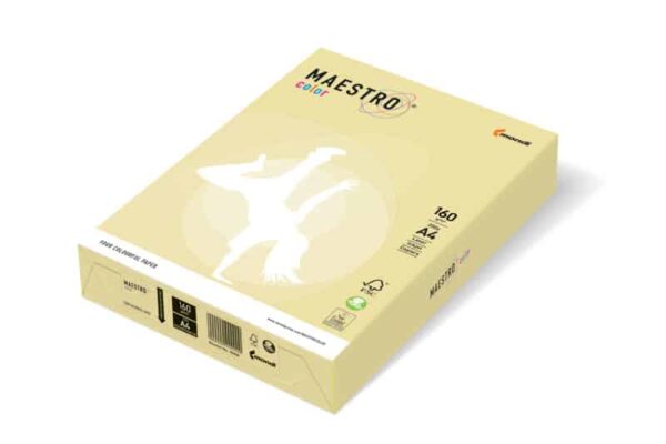 CARTON A4  YELLOW 160G