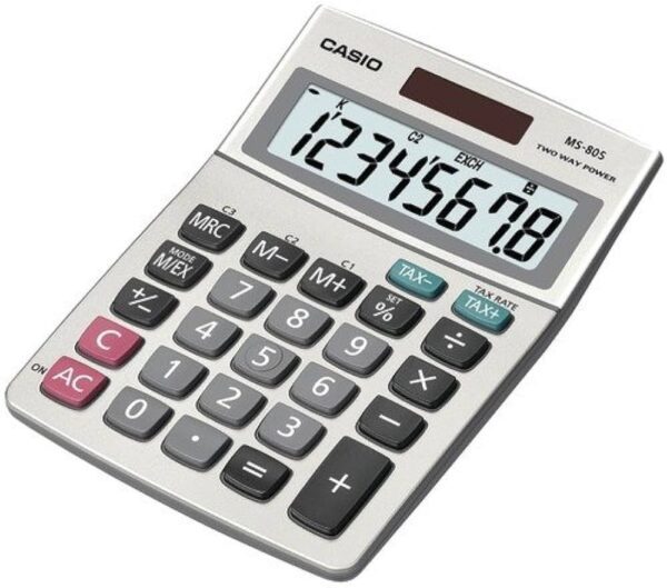 CASIO MS 805 TWO WAY POWER CALCULATOR