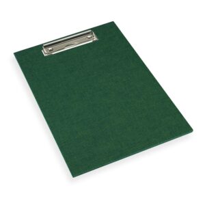 CLIP BOARD A4 ALL OFFICE PVC SINGLE GREEN