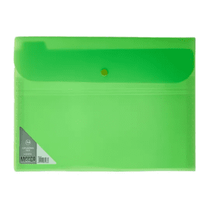 CONCERTINA FILE MEECO TRANSPARENT GREEN