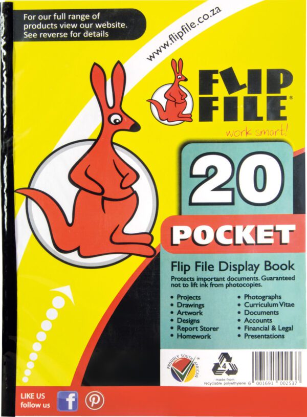 FLIP FILE A4 ALL OFFICE 20 PAGES