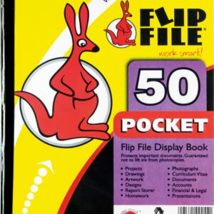 FLIP FILE A4 ALL OFFICE 50 PAGES