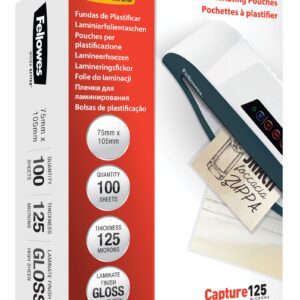 LAMINATING POCHES 80MIC 154 X 218MM A5