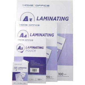LAMINATING POUCHES 125MIC 65 X 95MM