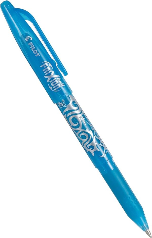 PILOT FRIXION CLICKER 0 7MM LIGHT BLUE