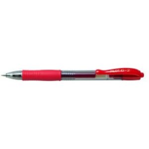 PILOT G2 GEL INK MEDIUM RED
