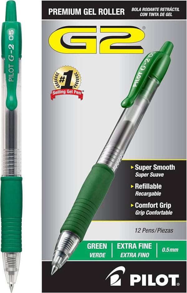 PILOT REFILL G2 0.5MM EXTRA FINE GREEN