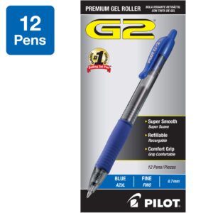 PILOT REFILL G2 0.7MM FINE BLUE