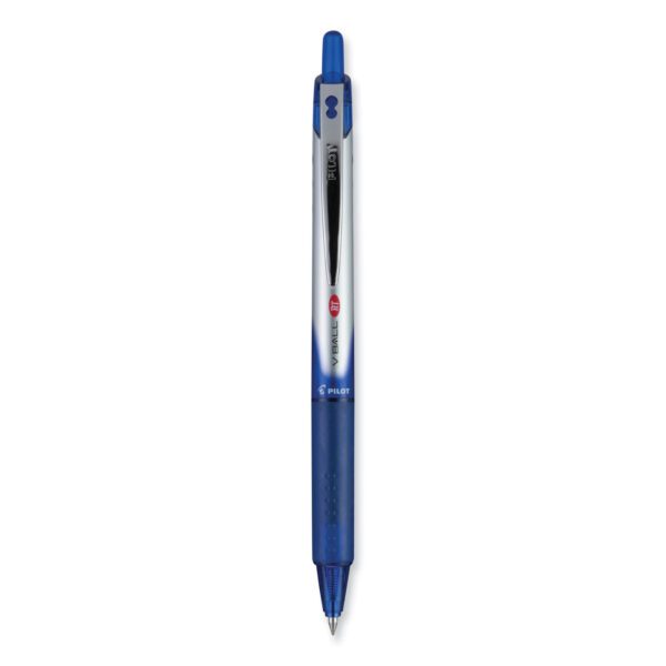 PILOT VBALL RETRACTABLE FINE BLUE