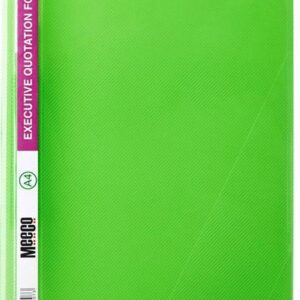 QUOTE FOLDER MEECO GREEN