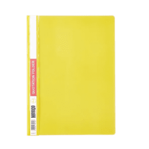 QUOTE FOLDER MEECO YELLOW