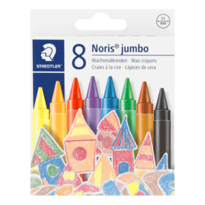 WAX CRAYONS  8 PIECE SET